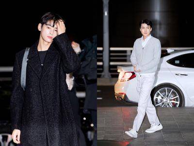 直播看秀／车银优穿黑衣衬得脸更帅！和世勋飞埃及看DIOR最新男装