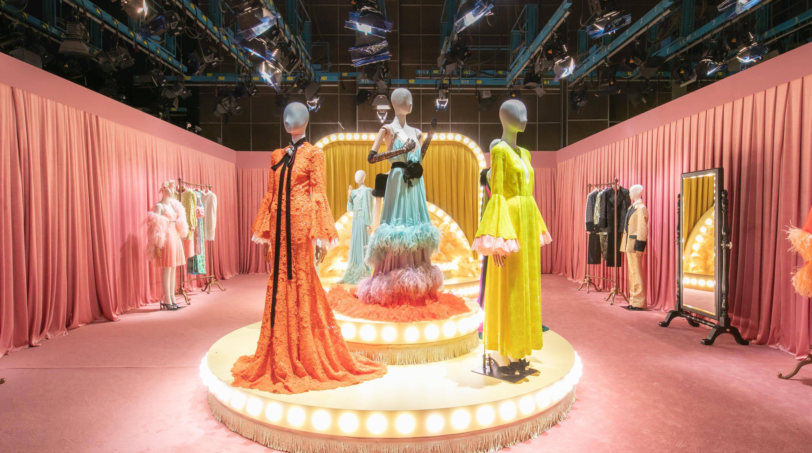 GUCCI展出270万元喜马拉雅鳄鱼包　加码公开从未曝光的极美礼服 时尚穿搭 图7张