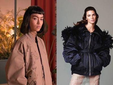 奢华MA-1陪你过冬 DIOR连帽羽毛超浮夸、Dior中式花鸟品味更加分