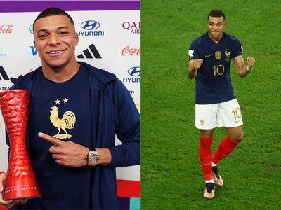 世足“进球王”姆巴佩百万名表换不停　“标配”还有Dior男装