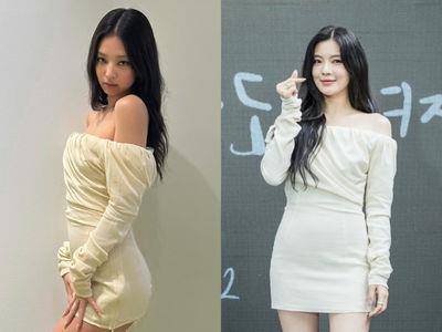 李光洙女友撞衫Jennie“仙女打架”没输！　短裙下放送惹火美腿