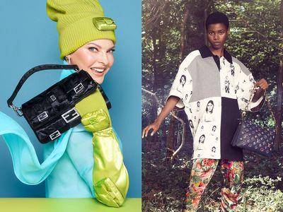 蓬松空气包超疗愈 FENDI法棍多了5个小包好实用、LV彩色老花太妍也背