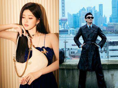 赵露思秀香肩化身复古女伶　张震穿皮革大衣帅到像从电影里走出