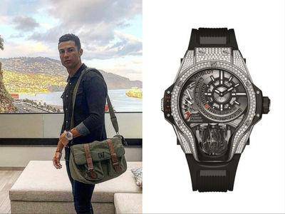 C罗3000万订制钻表推出彩虹版本　百亿身家宠自己不手软