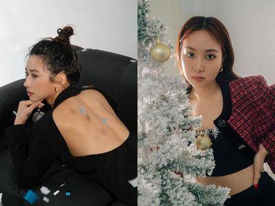 赵岱新大露背、杨祐宁妻子Melinda“中空”超辣！法国轻奢牌派对装必收