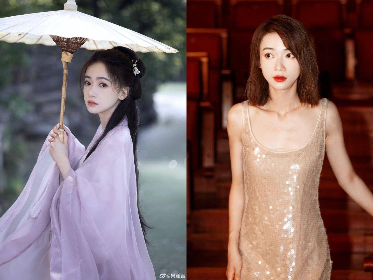 冬季总浮粉、卡纹？吴谨言御用“乳霜拉提法”让底妆超服贴、还能顺便瘦脸 名人名流 图3张