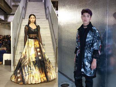 FEniX陈峻廷走秀挺内地中国台湾品牌!YAXIN ZONE首季“水彩印花”打造冷酷新装