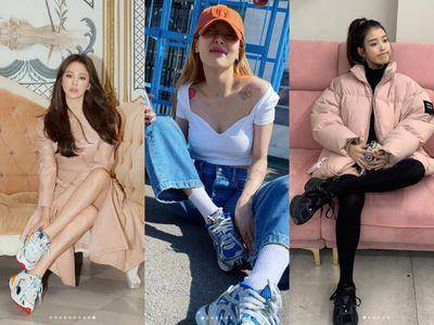 宋慧乔、泫雅都在穿老爹鞋！3种不同搭法满足所有潮流女孩