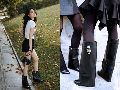 说・流行／Jennie、欧阳娜娜都穿GIVENCHY鲨鱼靴　被封长腿神器、完全不挑人