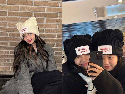 Lisa、Jennie都在戴这顶“猫咪耳朵帽”！　超Ｑ立体耳朵戴上一秒萌翻