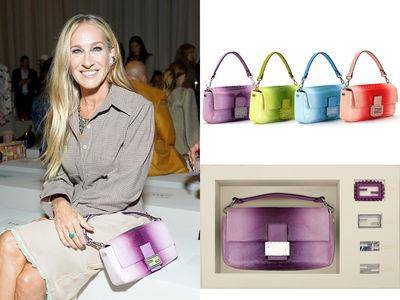 《欲望城市》SJP X FENDI专属法棍包来了！　渐层色亮片、收纳盒藏经典台词