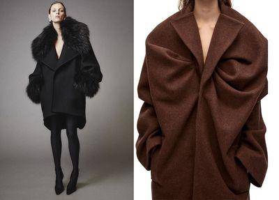 度过寒冬一件大衣就够　YSL超级浮夸的性感、LOEWE时髦首选