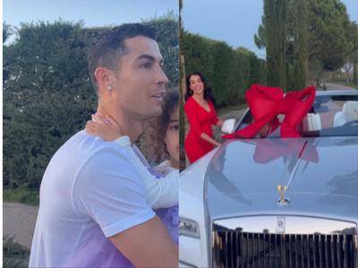 C罗圣诞礼是千万劳斯莱斯! 女友砸钱不手软、百万柏金包是日常