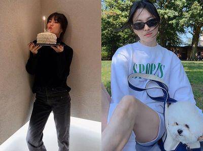 宋慧乔看不出来刚过41岁生日！私服5套逆龄穿搭优雅又显瘦