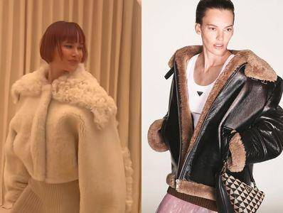 毛绒翻领外套冬季就该入手！Jacquemus大轮廓超吸睛、Prada亮皮更贵气