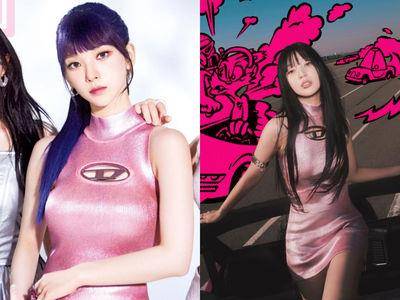根本韩星制服！Joy、Karina撞衫爆款“D字镂空上衣”挑战性感极限