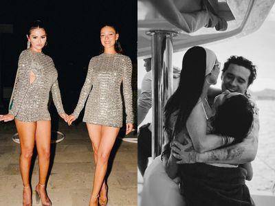 赛琳娜与“新闺蜜”穿同款裙秀好感情　与贝克汉大儿子同游过新年