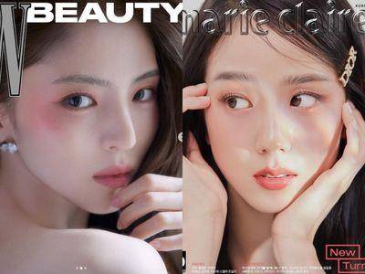 韩韶禧“眼尾腮红”仙气爆棚！JISOO原生自然眉像娇贵小公主