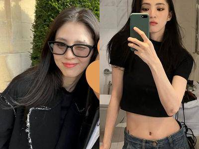 野生韩韶禧现身街头被捕获！　Balenciaga大衣＋眉钉造型帅炸