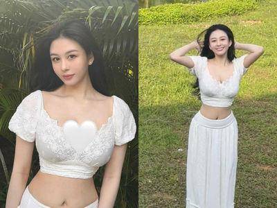 邱淑贞女儿“穿中空裙”超仙模样曝光！　继承基因逆天身材藏不住