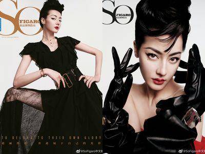 迪丽热巴“直角眉＋泪痣”变欧美巨星　美腿若隐若现超诱人！