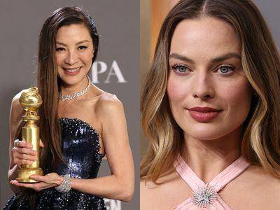 金球奖／“小丑女”心机耳圈卷显小脸、杨紫琼大旁分秀出瀑布级直发