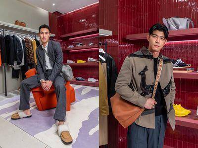 杨祐宁西装配“毛毛拖”混搭风潮爆！　王柏杰爱上LOEWE球鞋