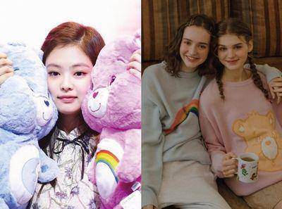 Jennie最爱彩虹熊推独家联名　羊毛衣、补丁针织外套根本可爱天花板