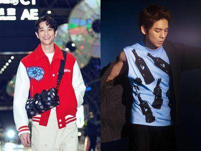 刘以豪背“LV点点包”要飞巴黎！林柏宏“外套脱一半”秀肌肉