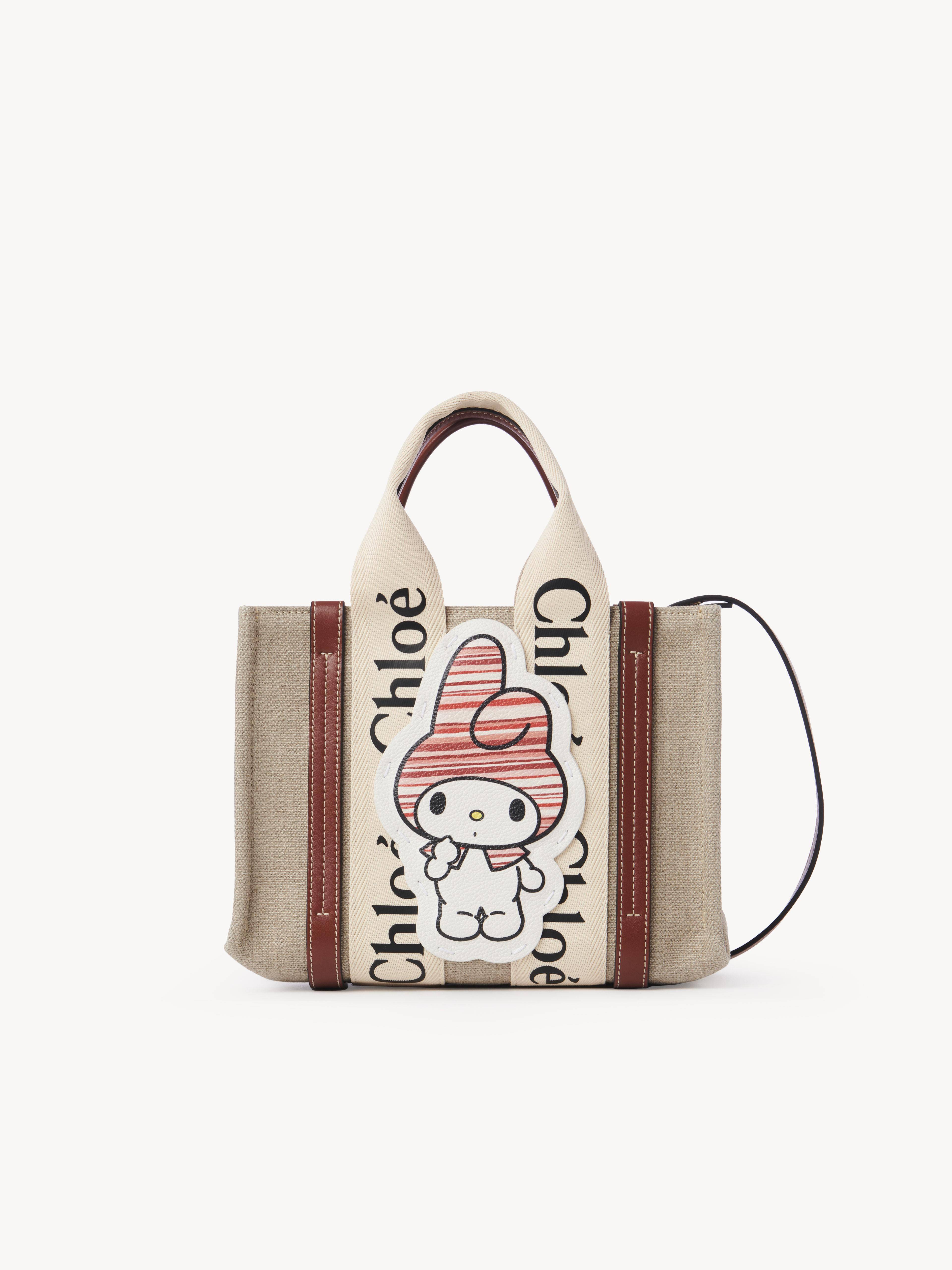包・开箱／Chloé x 美乐蒂兔年限定萌翻！“托特包、编织水桶”换上粉嫩兜帽 时尚穿搭 图2张