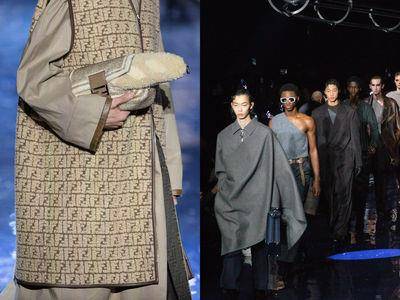 米兰男装周／FENDI逼真“法棍包”可爱度激增！　斜肩背心辣翻了