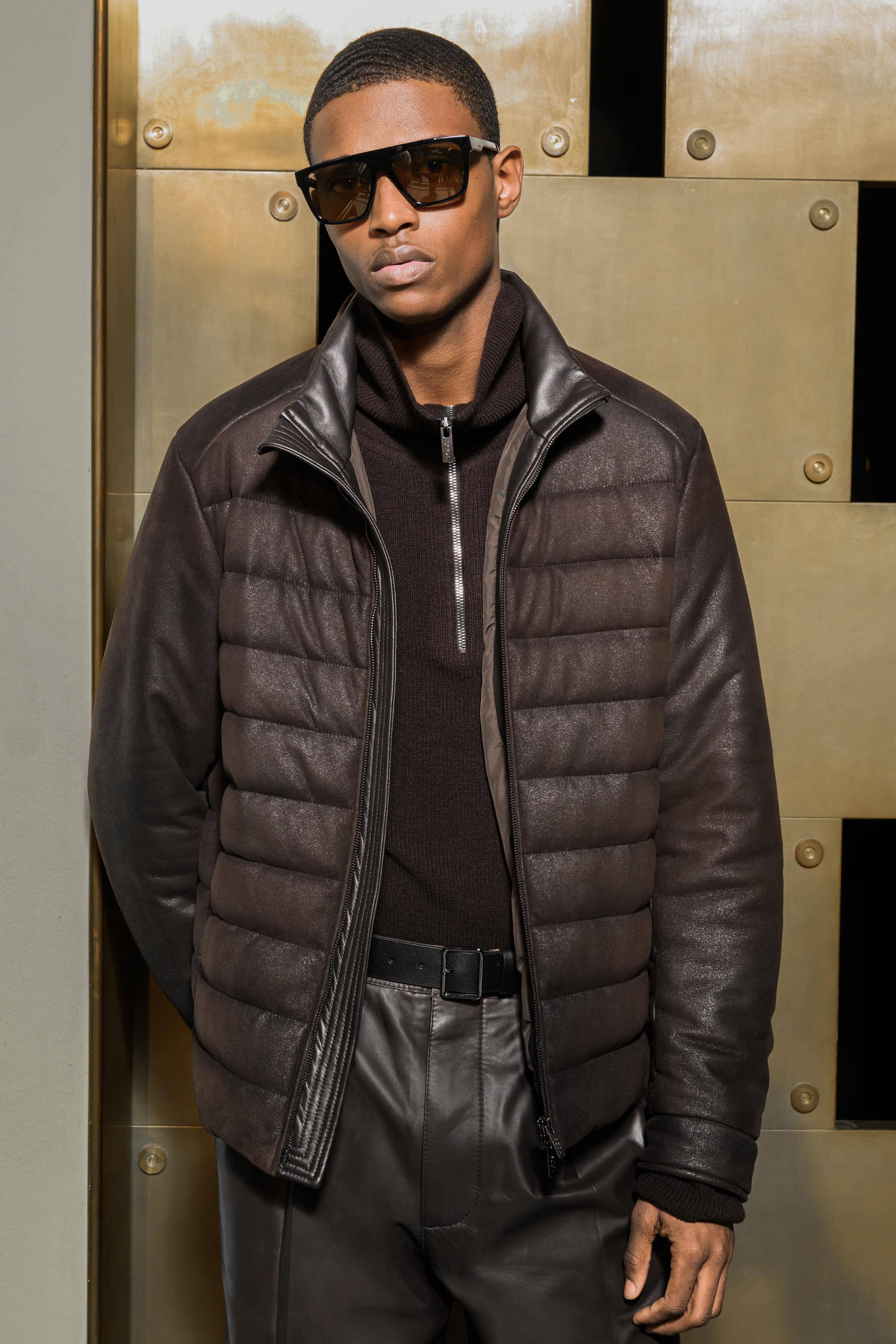 米兰男装周／ZEGNA“羊绒纹理”帅成艺术品　TOD'S皮革夹克义式优雅必备 时尚穿搭 图1张