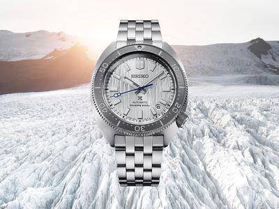 Seiko冰川表盘充满力量感　附赠日本传统编织带也是冷冽色调