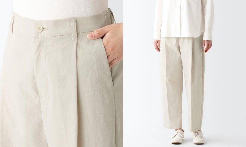 无印良品、UNIQLO“显瘦宽裤”推荐！无痛拉长腿　上班约会超好搭 最新资讯 图1张