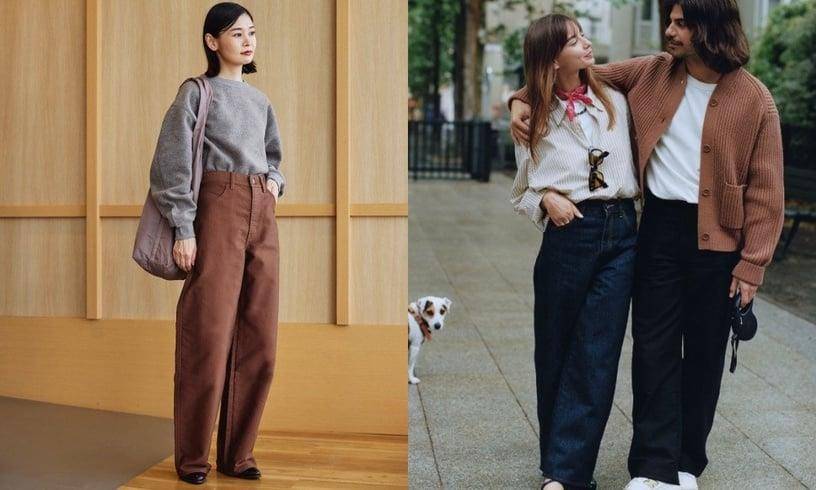 无印良品、UNIQLO“显瘦宽裤”推荐！无痛拉长腿　上班约会超好搭 最新资讯 图2张