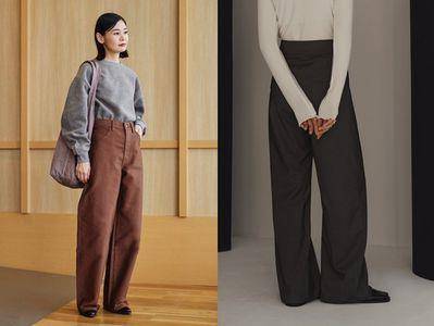 无印良品、UNIQLO“显瘦宽裤”推荐！无痛拉长腿　上班约会超好搭