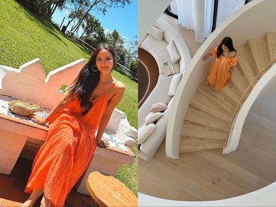 孙芸芸开箱澳洲豪宅　睡醒无敌海景映眼帘、回旋梯美翻