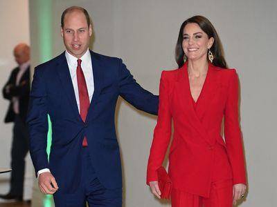 一身红免害羞！　凯特王妃红到底美翻