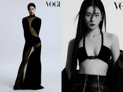 《黑暗荣耀》林智妍黑丝绒礼服胸前、大腿全透视　比不穿还撩人超火辣！