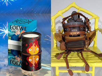 LOEWE把《霍尔》角色们变时髦了！卡西法蜡烛、城堡造型包Ｑ爆
