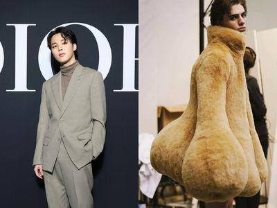 巴黎男装周／JIMIN现身DIOR秀人气超高　LOEWE新造型网笑像“大蒜”