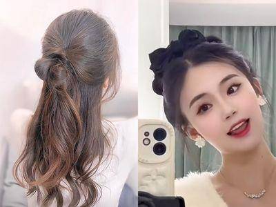 早8也能搞定的“速成公主头”！超简单步骤1分钟变出优雅发型