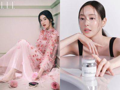 郑恩彩粉红花裙仙气爆棚！李多熙水煮蛋肌亮到反光超夸张