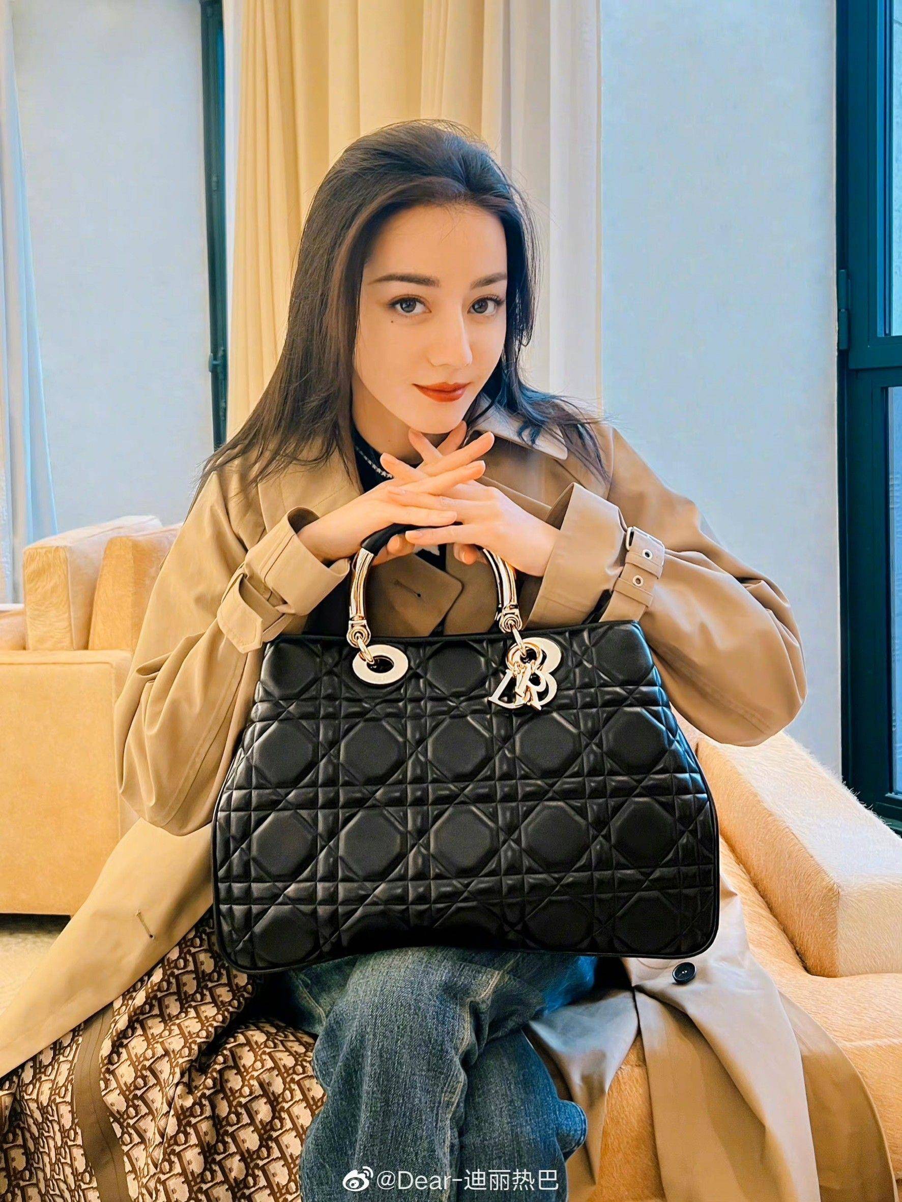 安洁莉纳裘莉晒新欢DIOR手袋　隔空与迪丽热巴撞了同款 名人名流 图4张