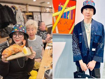 陈美凤日本行名牌帽出笼　与林俊杰隔海撞LV夯款