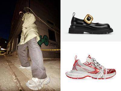 施柏宇抢穿Balenciaga“3XL运动鞋”迷倒韩妞　BV玛莉珍鞋搭金扣环超美