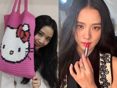 Jisoo随身包包大公开！超萌美乐蒂药盒、DIOR润唇膏不能少