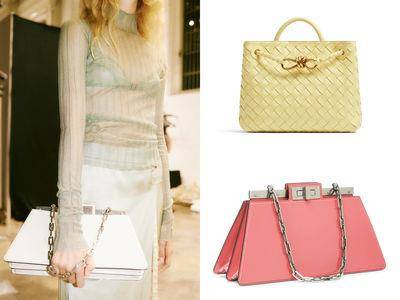 春夏精品新包登场！　FENDI粉嫩梯形包、BV冰淇淋色编织抢镜