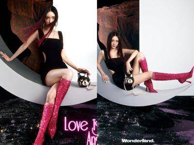 杨幂抢当“真人版美少女战士”！粉红战靴镶嵌19000颗施华洛世奇水晶闪爆