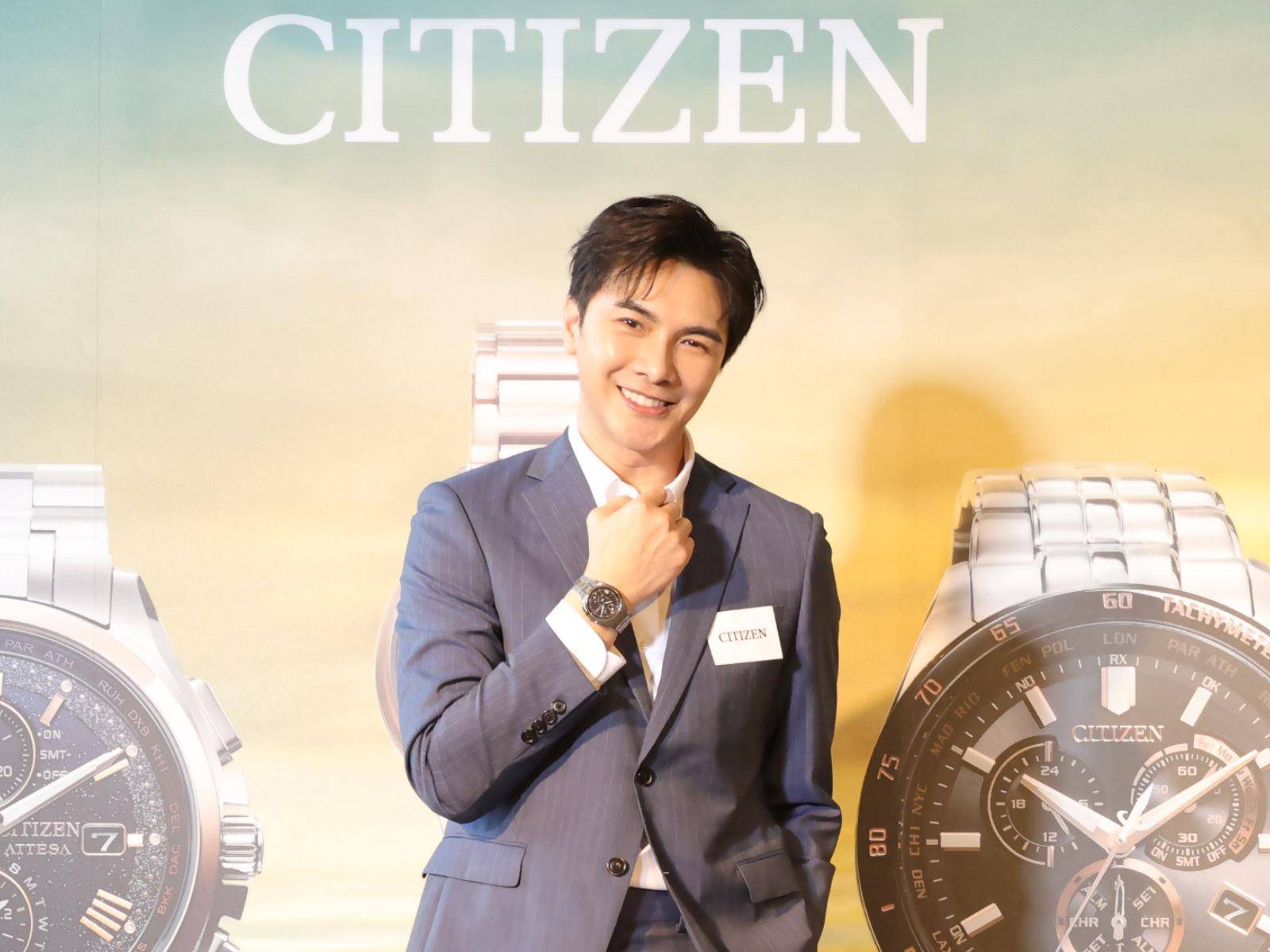谢佳见买表预算超宽“不用想太多”　 戴CITIZEN想秒飞日本 名人名流 图1张